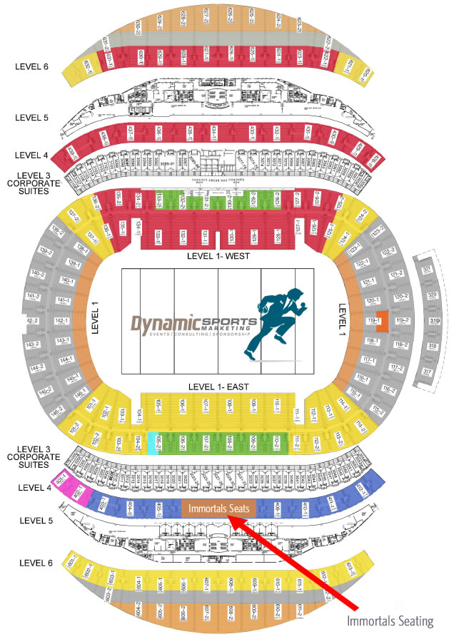 Anz Stadium Seating Chart